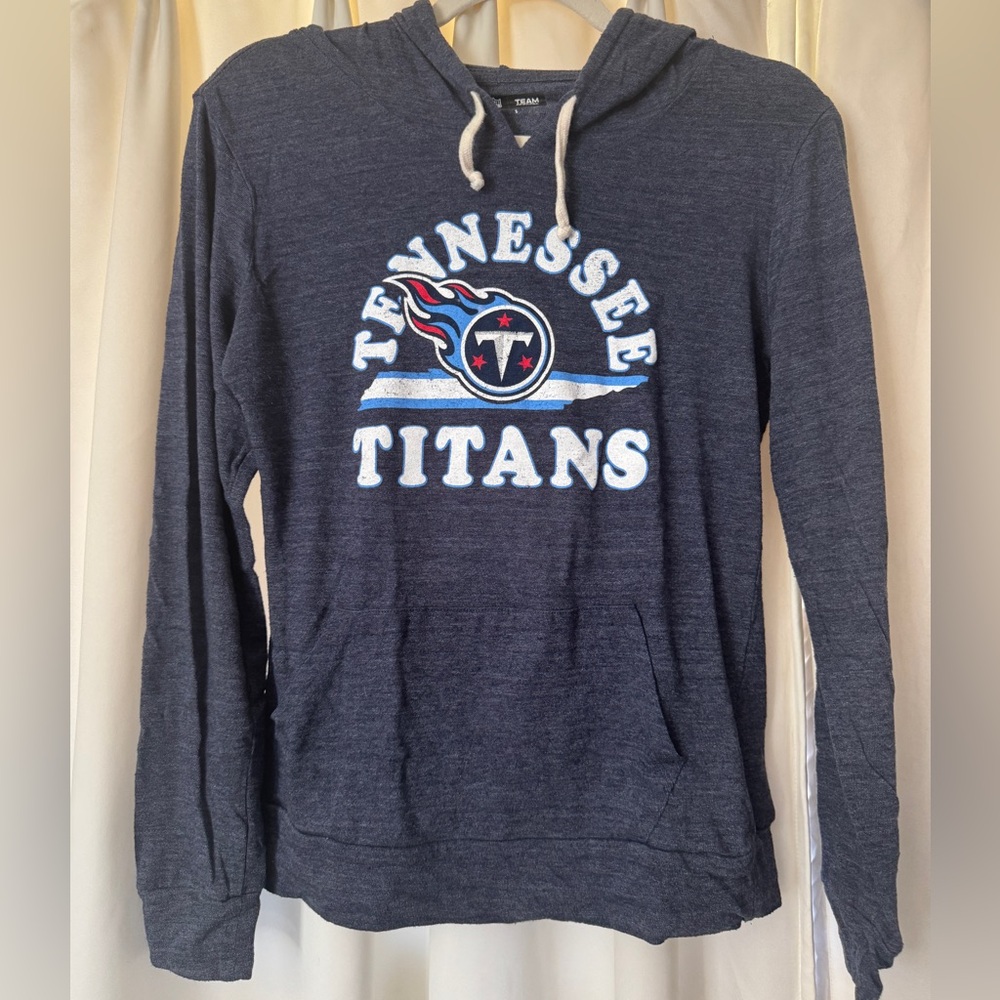 Tennessee Titans Navy Blue Long Sleeve Hoodie
